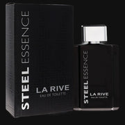 Steel Essence by La Rive Cologne for Men 3.3 oz Eau De Toilette Spray