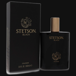 Stetson Black by Coty Cologne for Men 3.4 oz Cologne Spray