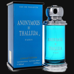 Thallium Anonymous by Yves De Sistelle Cologne for Men 3.3 oz Eau De Toilette Spray