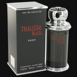 Thallium Black Eau DeToilette by Yves De Sistelle Cologne for Men 3.3 oz Eau DeToilette Spray