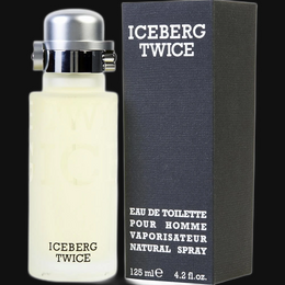 Twice by Iceberg Cologne for Men 4.2 oz Eau De Toilette Spray