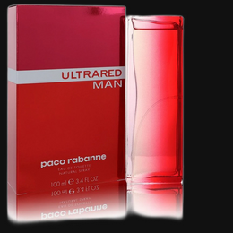Ultrared by Paco Rabanne Cologne for Men 3.4 oz Eau De Toilette Spray