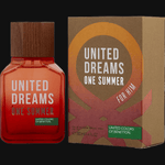 United Dreams One Summer by Benetton Cologne for Men 3.4 oz Eau De Toilette Spray (Edition )