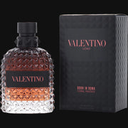 Uomo Born In Roma Coral Fantasy by Valentino Cologne for Men 3.4 oz Eau De Toilette Spray