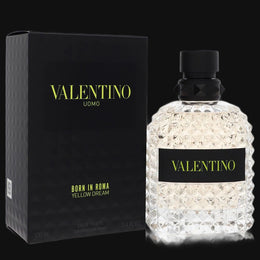 Uomo Born In Roma Yellow Dream by Valentino Cologne for Men 3.4 oz Eau De Toilette Spray