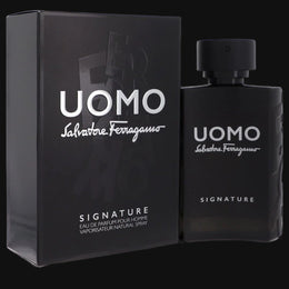 Uomo Signature by Salvatore Ferragamo Cologne for Men 3.4 oz Eau De Parfum Spray