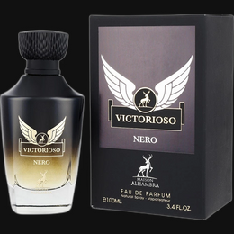 Victorioso Nero by Maison Alhambra Cologne for Men 3.4 oz Eau De Parfum Spray