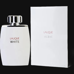 White by Lalique Cologne for Men 4.2 oz Eau De Toilette Spray