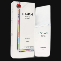 White Intense by Lomani Cologne for Men 3.3 oz Eau De Toilette Spray