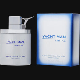Yacht Man Metal by Myrurgia Cologne for Men 3.4 oz Eau De Toilette Spray